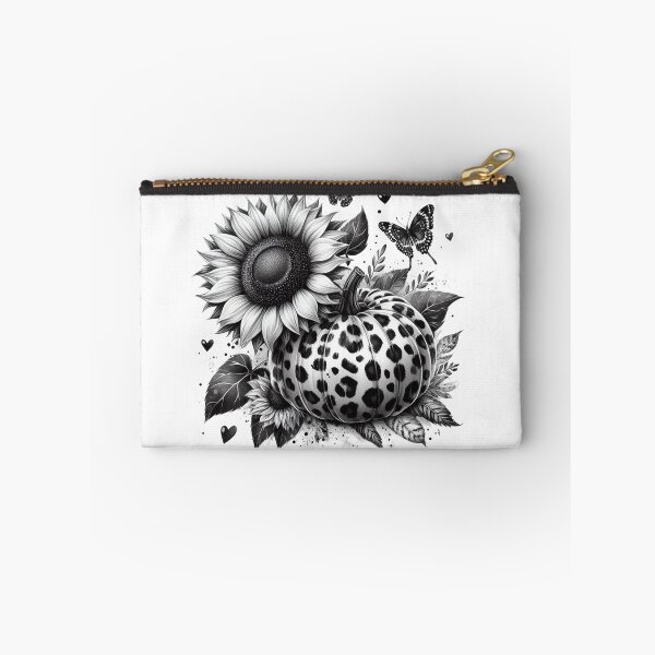 Item preview, Leopard Pumpkin,Sunflower,Fall,Black and White designed and sold by deniz kaya.