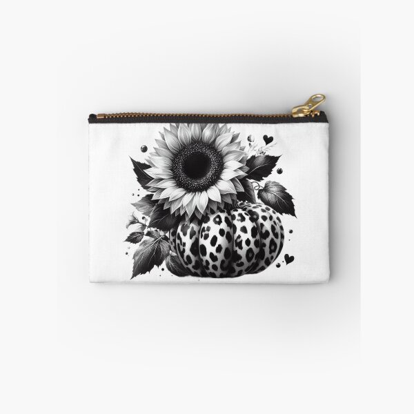 Item preview, Leopard Pumpkin,Sunflower,Fall,Black and White designed and sold by deniz kaya.