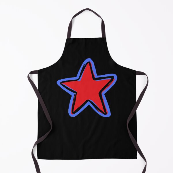 Item preview, BRIGHT STAR, RED, BLUE AND BLACK designed and sold by larissa-myrie.