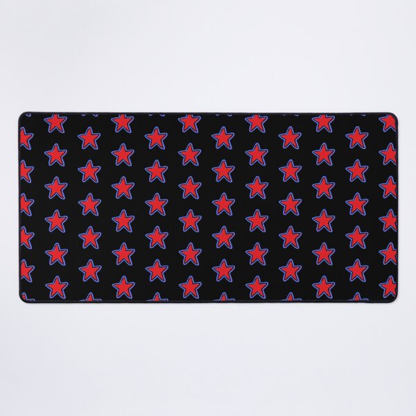 Item preview, BRIGHT STAR, RED, BLUE AND BLACK designed and sold by larissa-myrie.