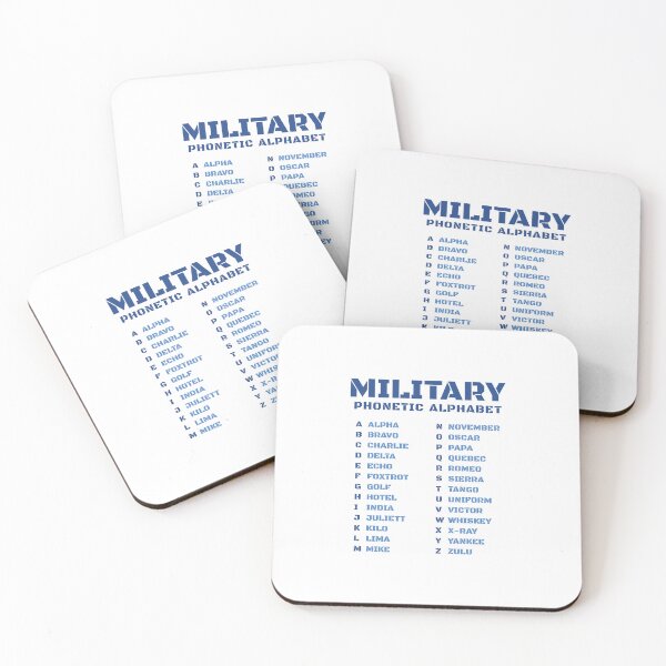 Item preview, Military Phonetic Alphabet Canada designed and sold by AnnSign.