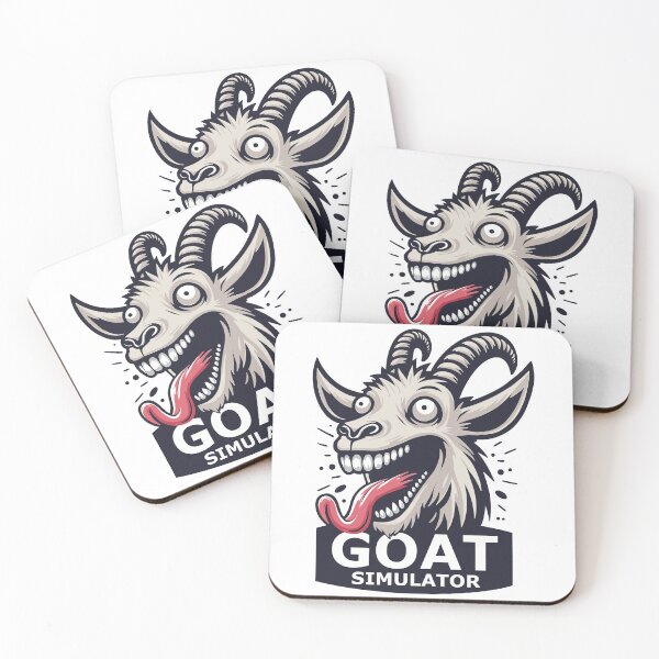 Item preview, Goat Simulator Screaming Goat designed and sold by ChunkByChunk.