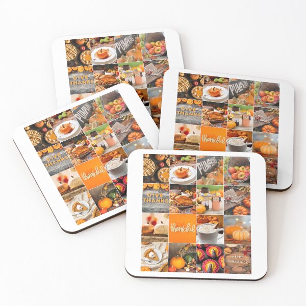 Item preview, Thanksgiving Photo Collage designed and sold by ColorfulPrints.