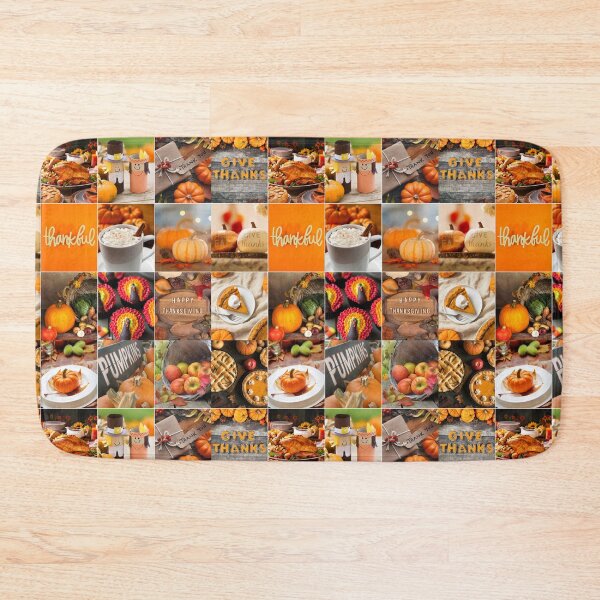 Item preview, Thanksgiving Photo Collage designed and sold by ColorfulPrints.