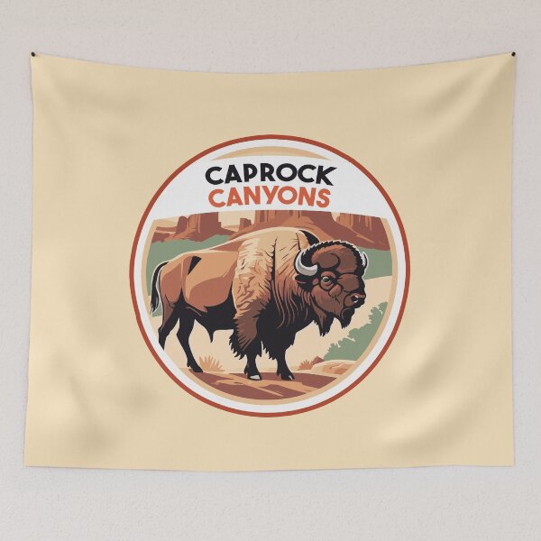 Item preview, Caprock Canyons State Park Bison Texas designed and sold by SleekVisuals.