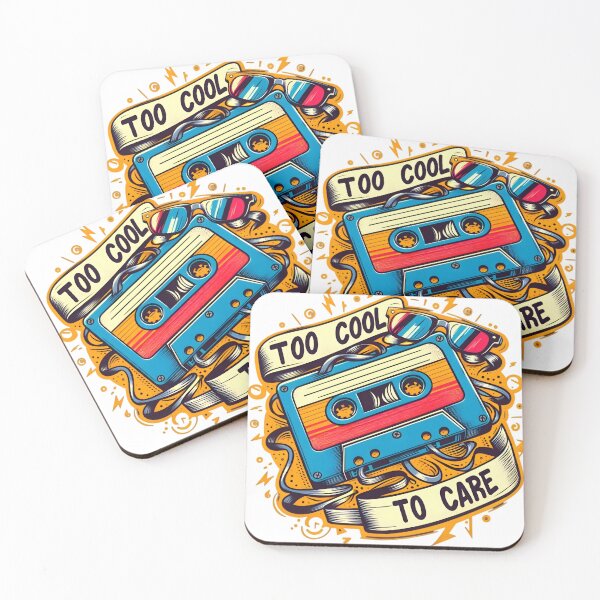 Item preview, Too Cool to Care designed and sold by AI-Only Creations.