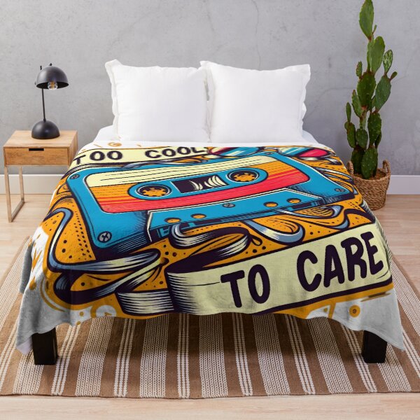 Item preview, Too Cool to Care designed and sold by AI-Only Creations.