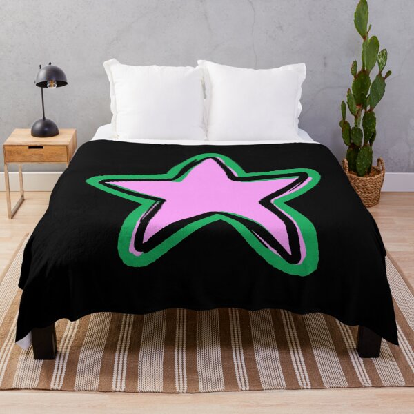 Item preview, STAR,PURPLE, BLACK AND GREEN STAR designed and sold by larissa-myrie.