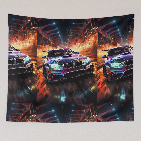 Item preview, Sports Coupe In Dynamic Night Escape designed and sold by RevUpDesign.