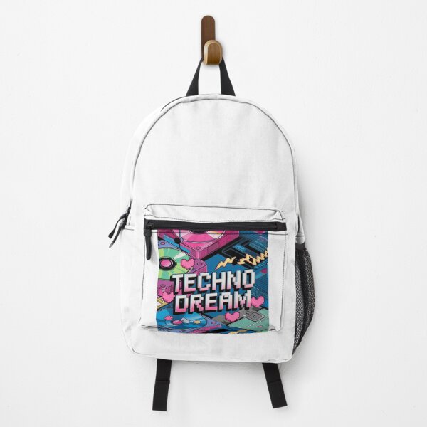 Item preview, Techno Dream Cybercore Retro Neon Vibe designed and sold by Nagikseyanart.