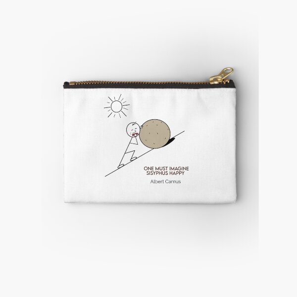 Item preview, Happy Sisyphus Playing the Harmonica Philosophy Cartoons  designed and sold by JoyfulSisyphus.