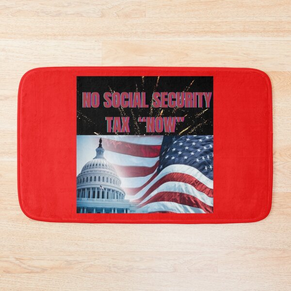 Item preview, "Trump's Executive Order: No Federal Tax on Social Security - Bold Relief Design" designed and sold by Mrpalaad.