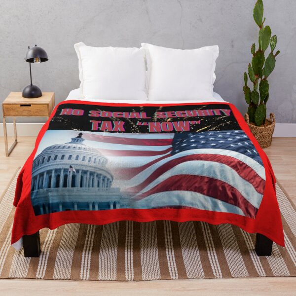 Item preview, "Trump's Executive Order: No Federal Tax on Social Security - Bold Relief Design" designed and sold by Mrpalaad.