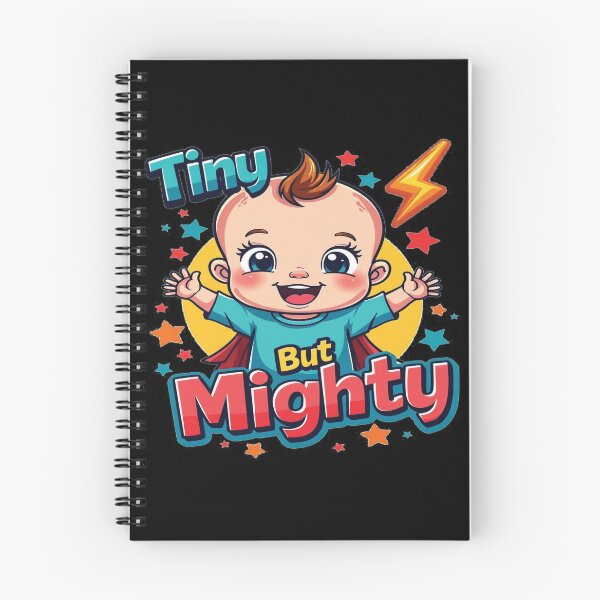 Item preview, Tiny But Mighty - Cute Super Baby Power Design designed and sold by InkredibleZ.