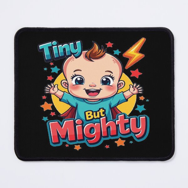 Item preview, Tiny But Mighty - Cute Super Baby Power Design designed and sold by InkredibleZ.