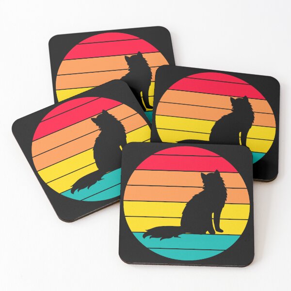 Item preview, Calm fluffy cat watching sunset designed and sold by EMMonovi.