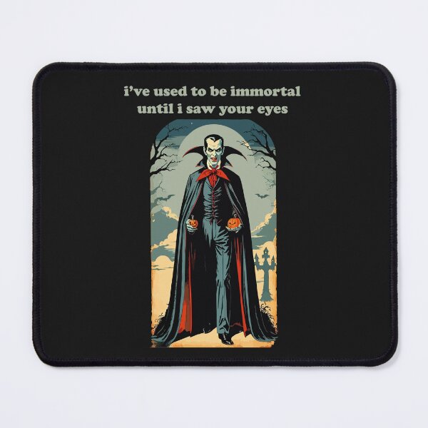 Item preview, Vampire Love Immortal Eyes Halloween Illustration designed and sold by -DEEWOLF-.