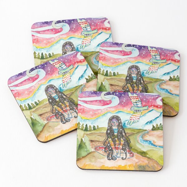 Item preview, Mountain Meditation designed and sold by Magicpoodleland.