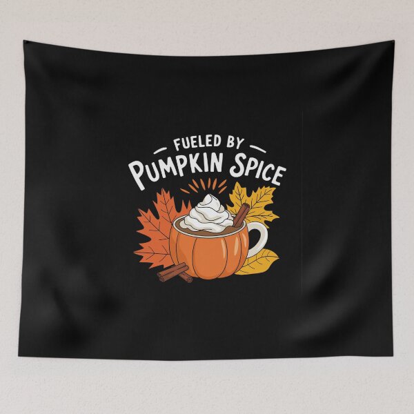 Item preview, Fueled by Pumpkin Spice: Embrace Fall with Style designed and sold by jonrdesign.