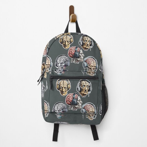 Item preview, Headphones to Brain - Not Just Another Pretty Face Stickers - 5 Pack  designed and sold by HauntedOpera.