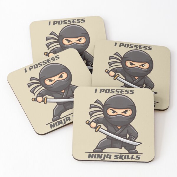 Item preview, Ninja skills. Some people operate at a higher level with Ninja-like calm, control and deadly skill designed and sold by hitNmiss.