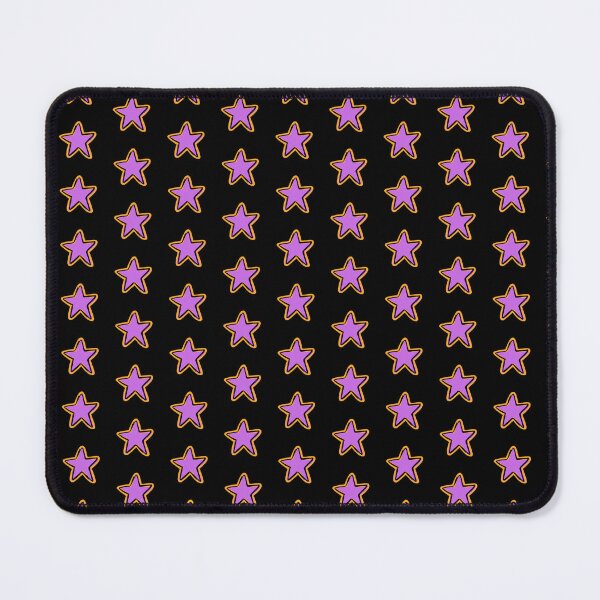 Item preview, BRIGHT STAR, PURPLE STAR WITH BLACK AND ORANGE OUTLINE designed and sold by larissa-myrie.
