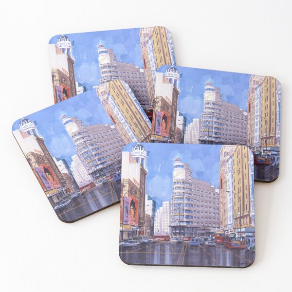 Item preview, “Plaza del Callao.” My Father’s Paintings. designed and sold by Ulises Pineda.