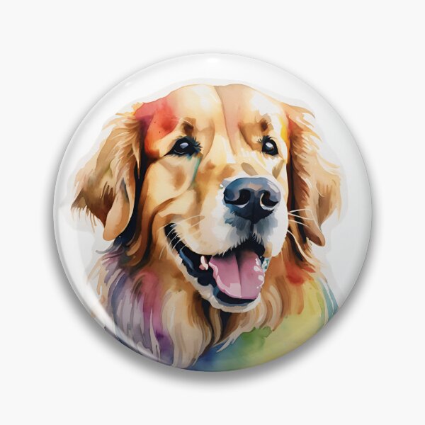 Item preview, Rainbow Golden Retriever designed and sold by bnosovitsky.