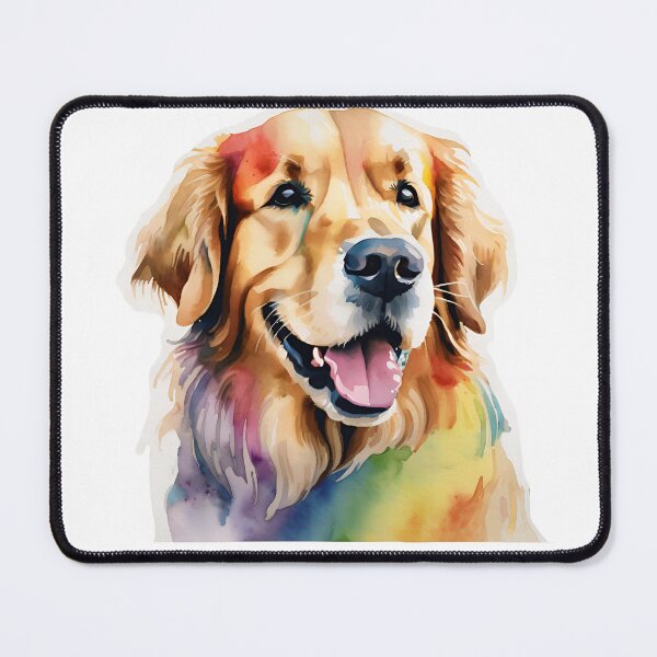 Item preview, Rainbow Golden Retriever designed and sold by bnosovitsky.