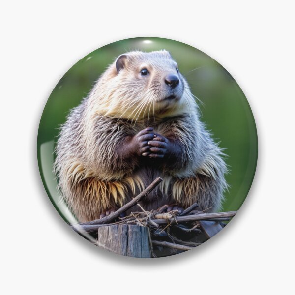 Item preview, Beaver Sitting on top of its Dam designed and sold by pmah26.