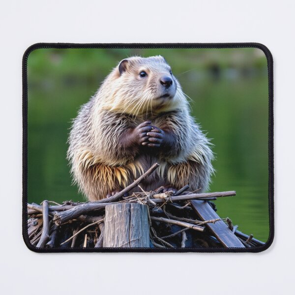 Item preview, Beaver Sitting on top of its Dam designed and sold by pmah26.