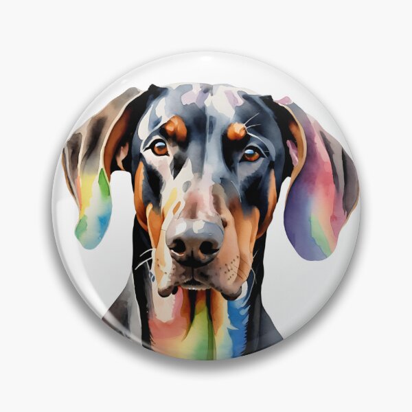 Item preview, Rainbow Doberman Pinscher  designed and sold by bnosovitsky.