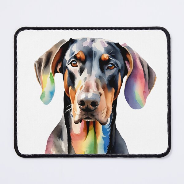 Item preview, Rainbow Doberman Pinscher  designed and sold by bnosovitsky.