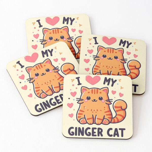 Item preview, I love my ginger cat designed and sold by MeowKittyPurr.