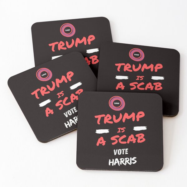 Item preview, Shawn Fain Says It All - Trump Is a Scab, Vote Harris T-Shirt designed and sold by EcoArtTees.
