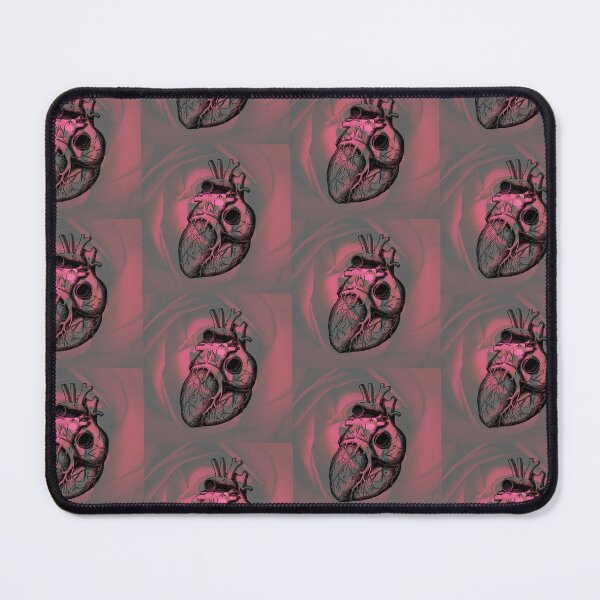 Item preview, Beating Heart and Red Rose Flowers Dark Botanical  designed and sold by WildWoodlandWitch.