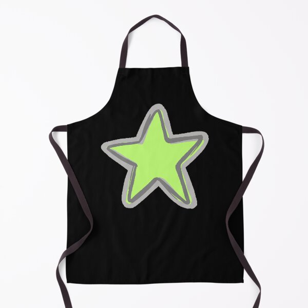 Item preview, BRIGHT STAR, LIGHT GREEN STAR WITH DARK GREY AND LIGHT GREY OUTLINE, ROCKSTAR, STARGIRL, STARBOY designed and sold by larissa-myrie.