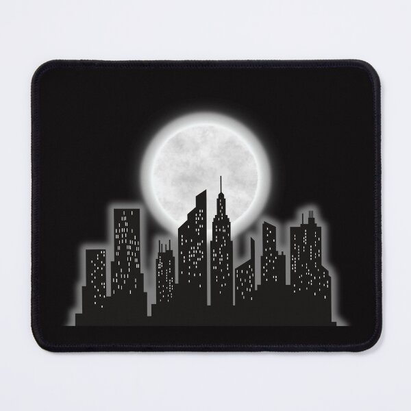 Item preview, City and Full Moon designed and sold by stainedglass101.