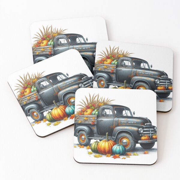 Item preview, Pumpkins,Fall,Pumpkin Patch,Old Truck designed and sold by deniz kaya.