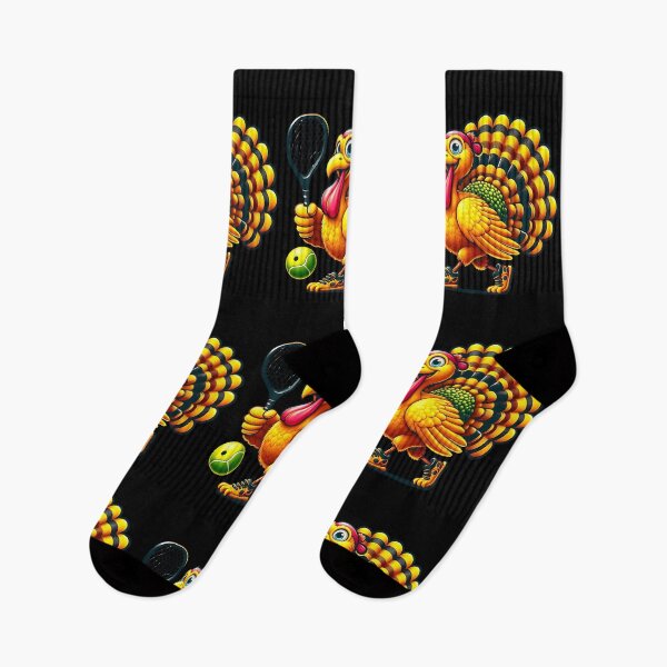 Item preview, Pickleball Turkey Player Wearing Sunglasses And Hat Holding Paddle  -  Xmas Halloween Thanksgiving  designed and sold by Smix Pixels.