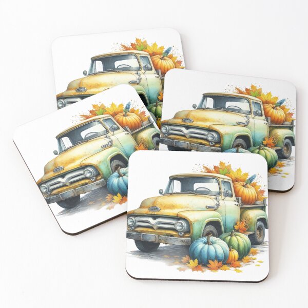 Item preview, Pumpkins,Fall,Pumpkin Patch,Old Truck designed and sold by deniz kaya.