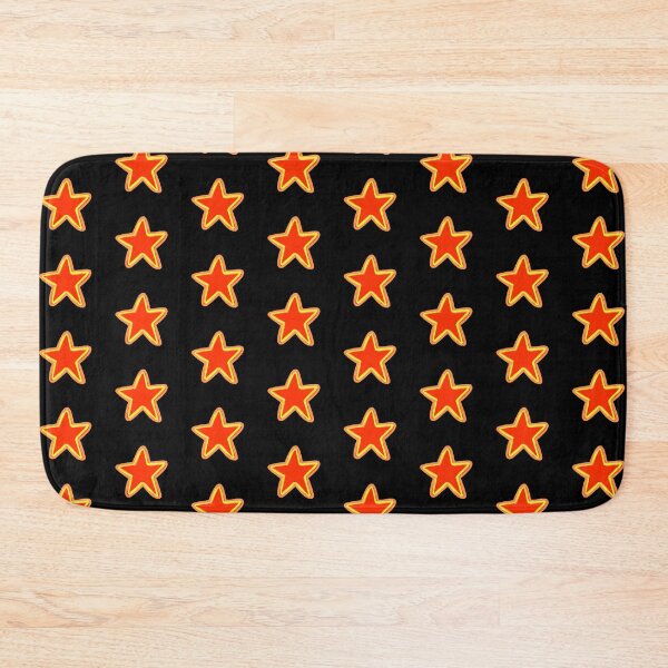 Item preview, BRIGHT STAR, ORANGE STAR WITH PEACH AND YELLOW OUTLINE designed and sold by larissa-myrie.