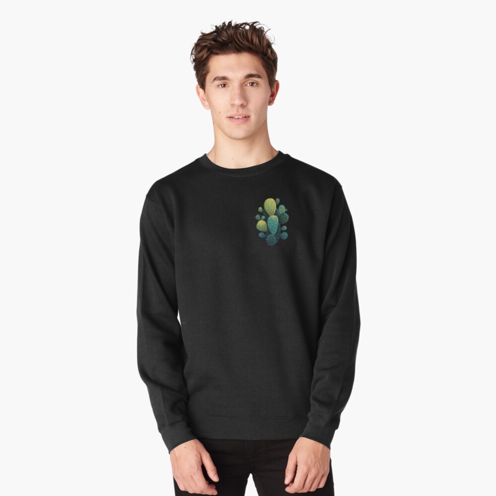 Pullover Sweatshirt - Prickly Pear-fect! Cute Cactus Cutout
