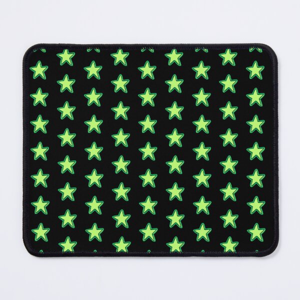 Item preview, BRIGHT STAR, LIGHT GREEN STAR WITH DARK GREEN AND LIGHT GREEN OUTLINE designed and sold by larissa-myrie.