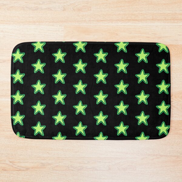 Item preview, BRIGHT STAR, LIGHT GREEN STAR WITH DARK GREEN AND LIGHT GREEN OUTLINE designed and sold by larissa-myrie.