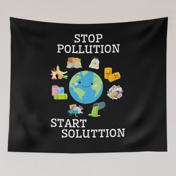 Item preview, Stop Pollution, Start Sollution designed and sold by Pnasa.