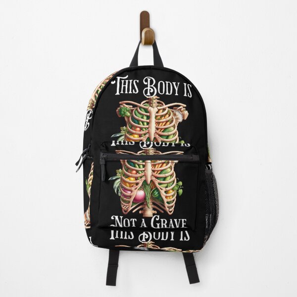 Item preview, This Body Is Not A Grave Vegan Halloween designed and sold by Cult of Seitan.