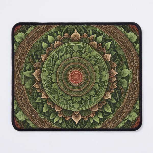 Item preview, Natural Serenity Botanical Mandala designed and sold by MandalasShops.