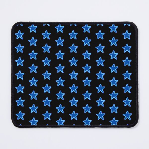 Item preview, BRIGHT STAR, BLUE STAR WITH LIGHT BLUE AND PALE BLUE OUTLINE designed and sold by larissa-myrie.