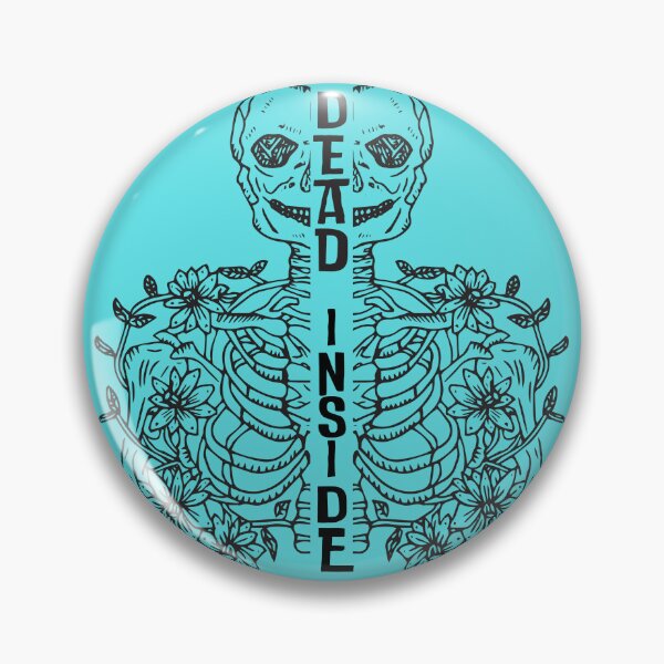 Item preview, Stoic Skeleton Dead Inside designed and sold by StoicStreet.